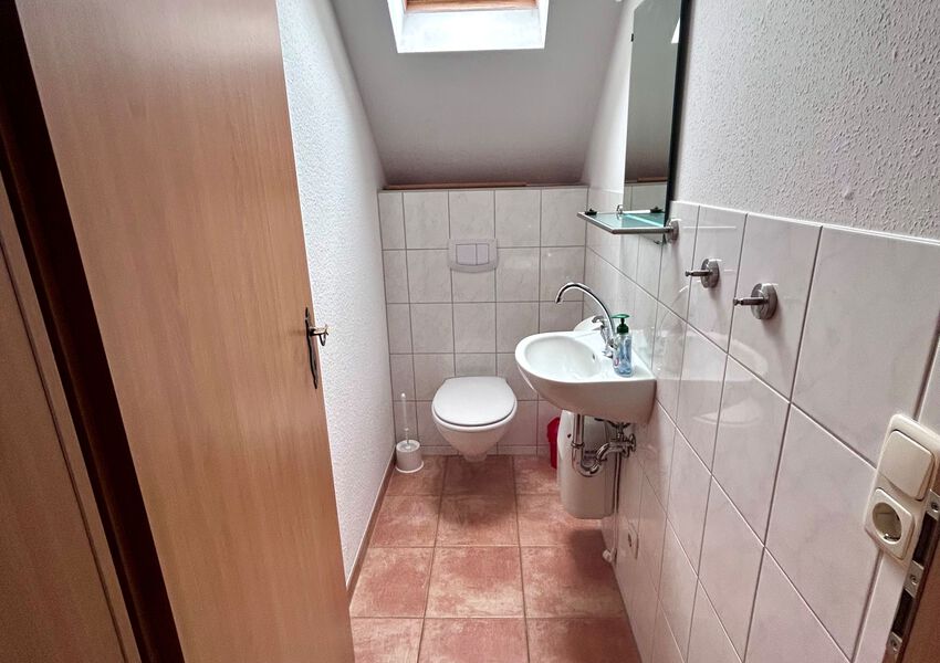 WC oben