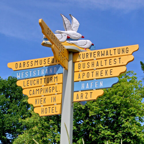 Wegweiser Prerow