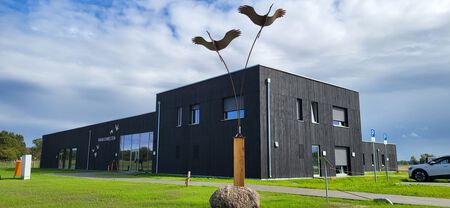 KRANORAMA - barrierefreie Kranichbeobachtungsstation in Altenpleen