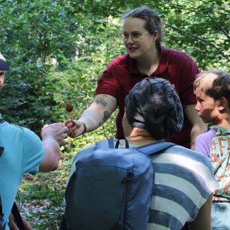 Familienführung / Foto © L. Felske