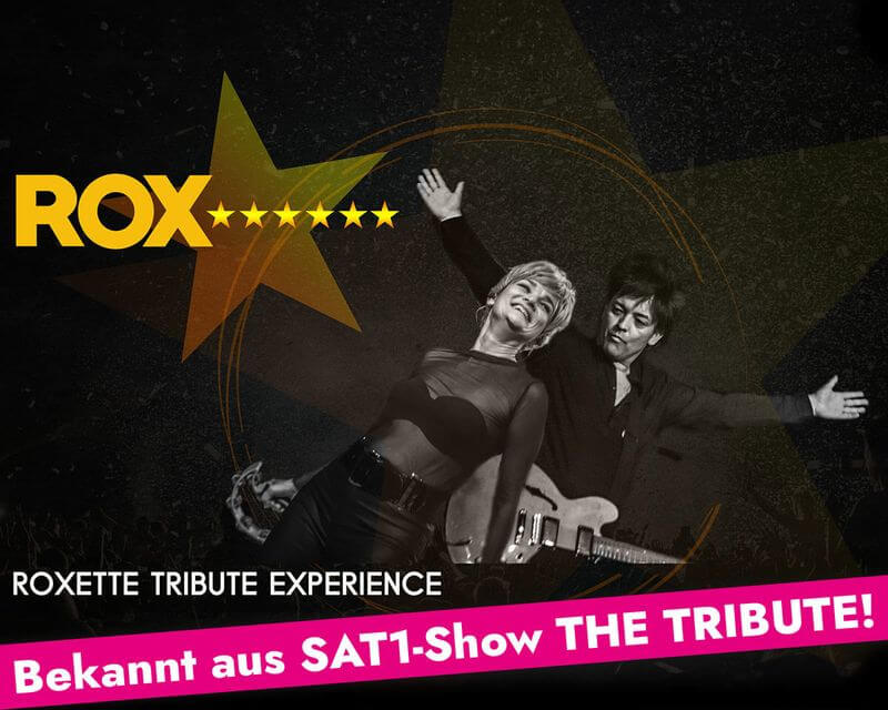 ROX! Roxette Tribute Experience | 30.08.25 | Freilichtbühne Prerow