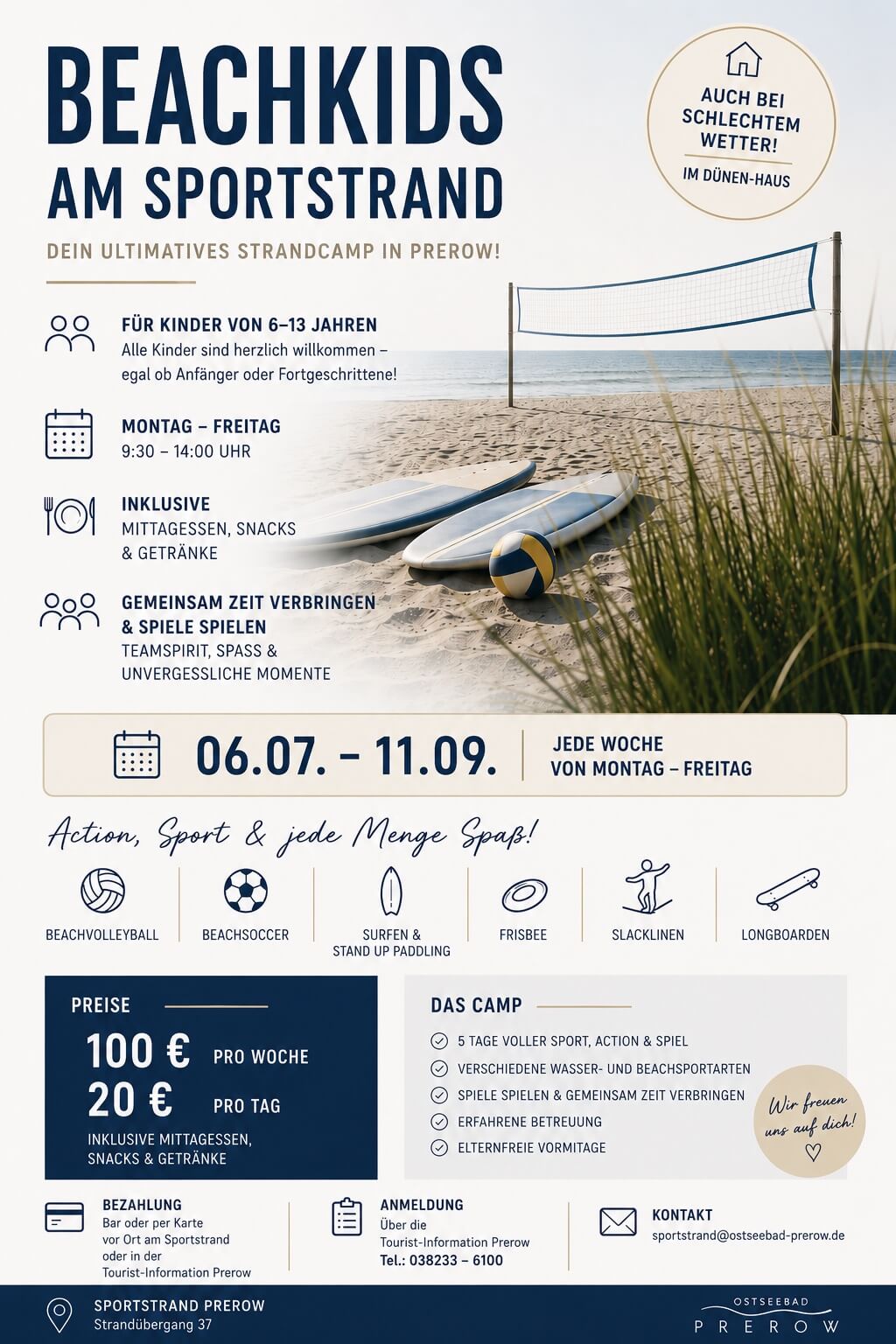 Beachkids am Sportstrand Prerow